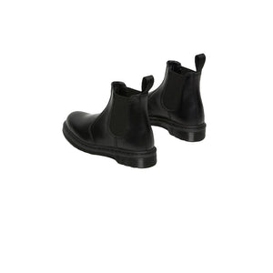 Black Leather Ankle