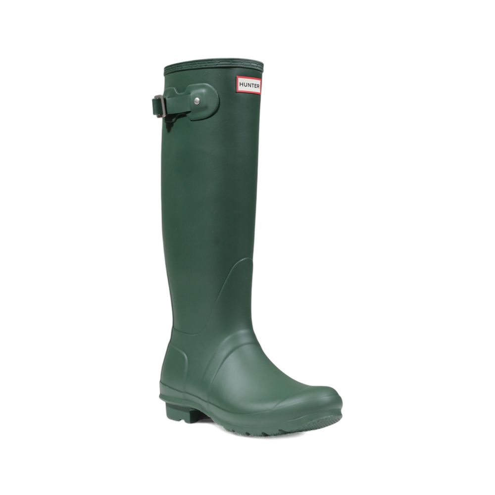 Grüne Knöchelsocken aus recyceltem Polyester