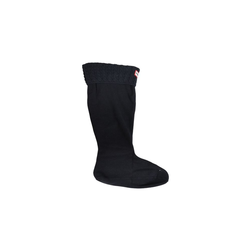 Schwarze Socken aus recyceltem Polyester