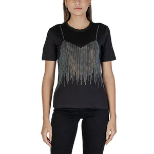 Black Cotton T-Shirt