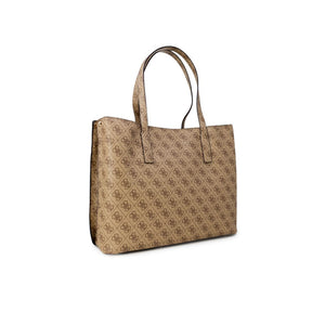 Beige Polyethylen-Handtasche