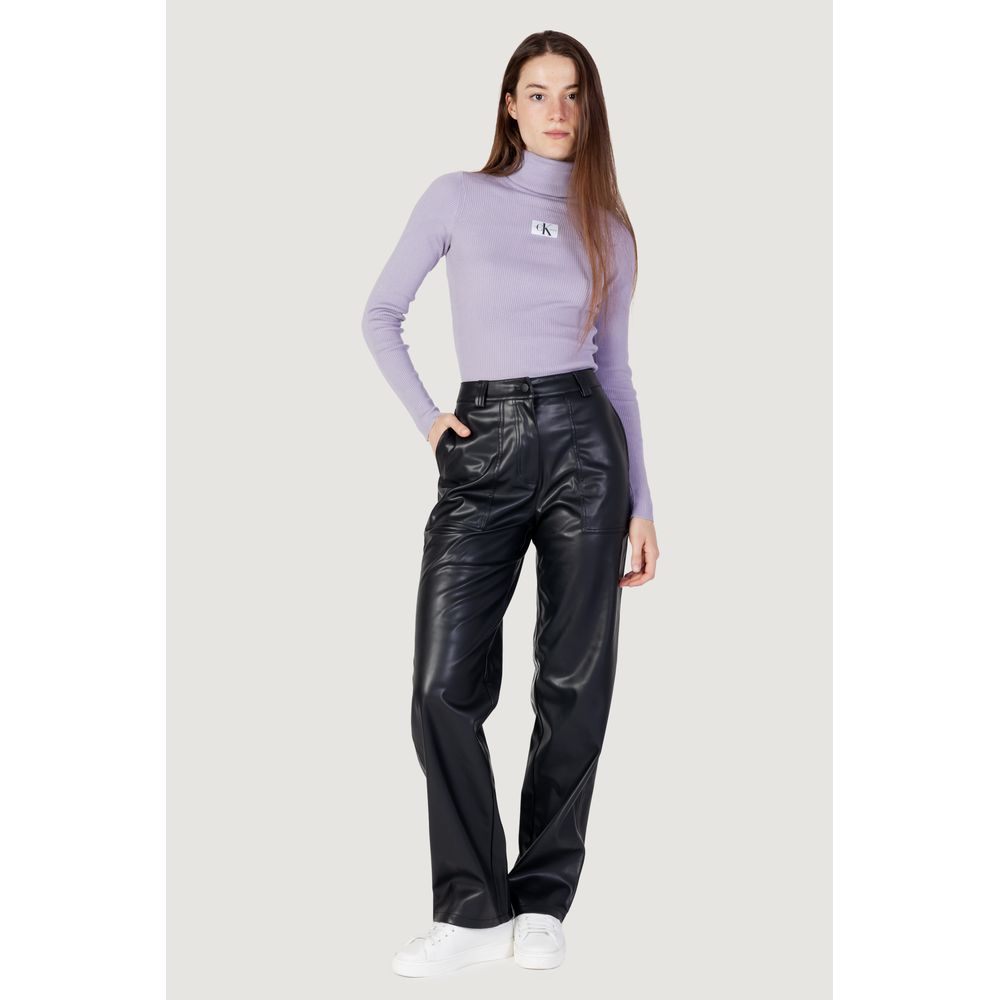 Black Recycled Polyester Pant