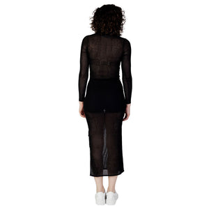 Black Marabou Long