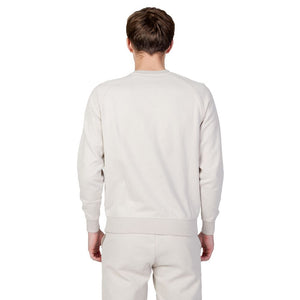 Beigefarbener Baumwollpullover