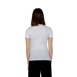 Weißes Baumwoll-T-Shirt