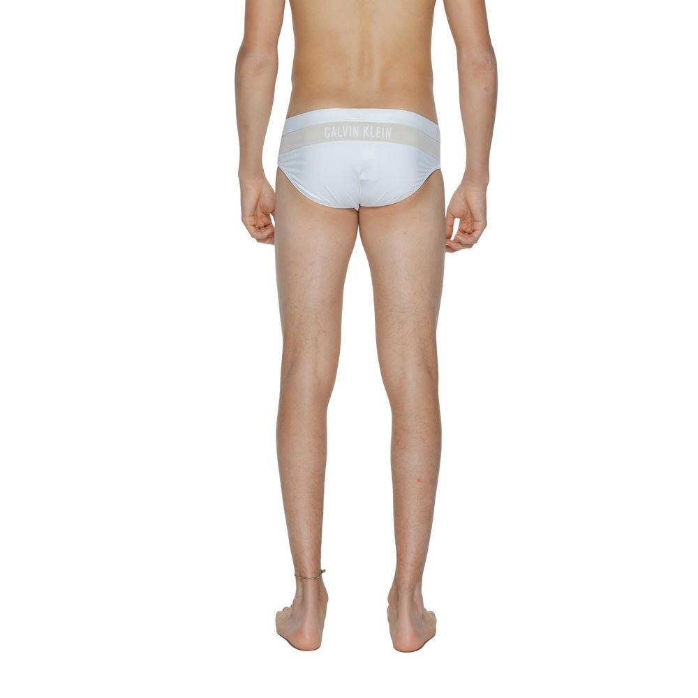 Weiße Badehose aus Polyamid