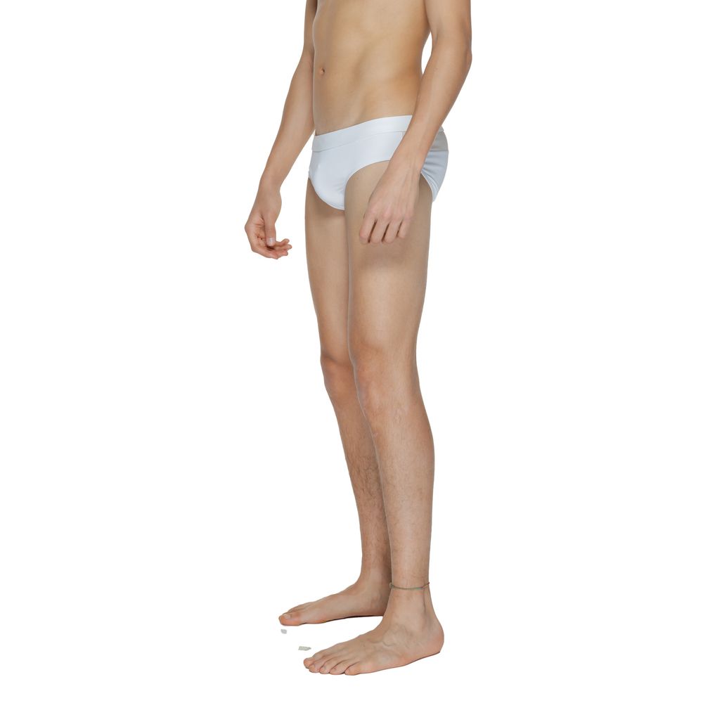 Weiße Badehose aus Polyamid