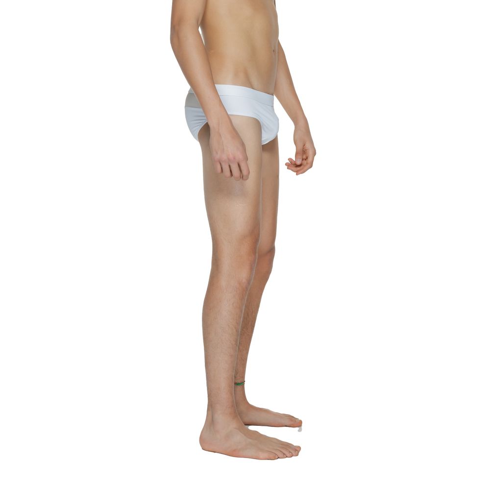 Weiße Badehose aus Polyamid