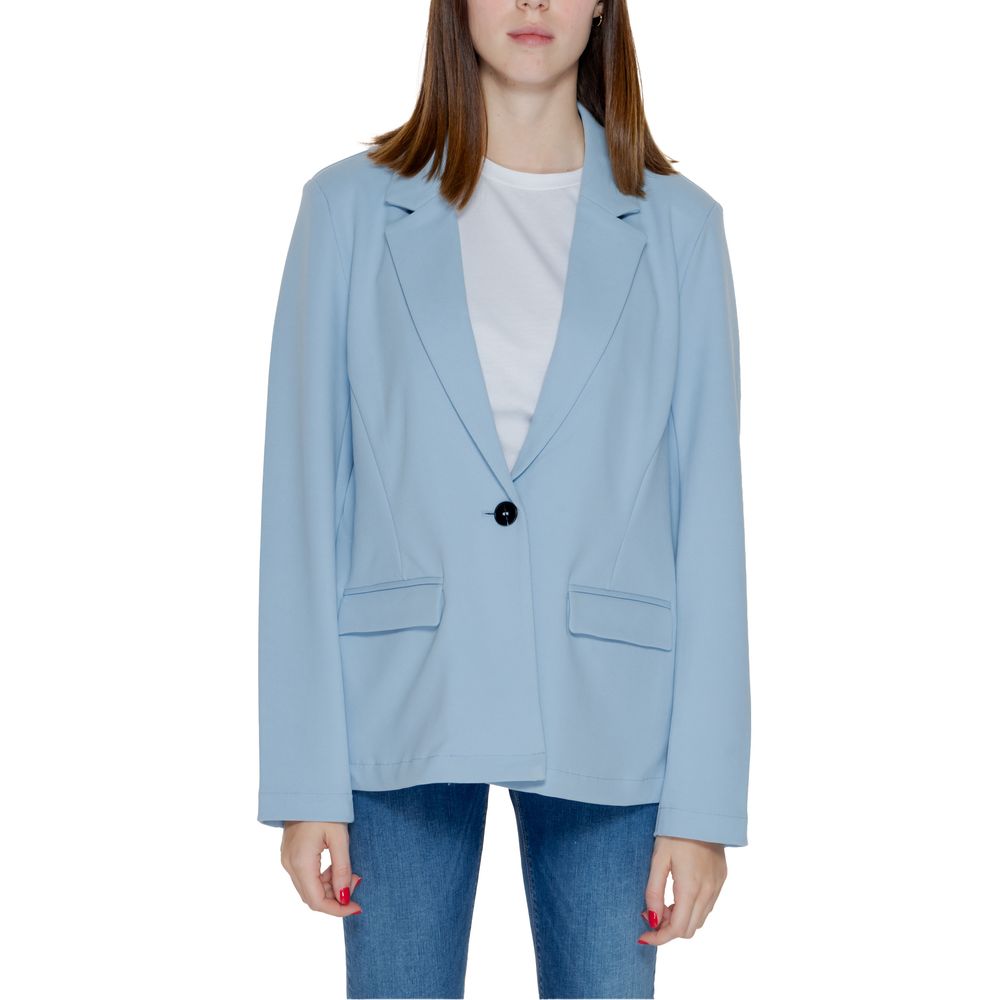 Blauer Polyester-Blazer