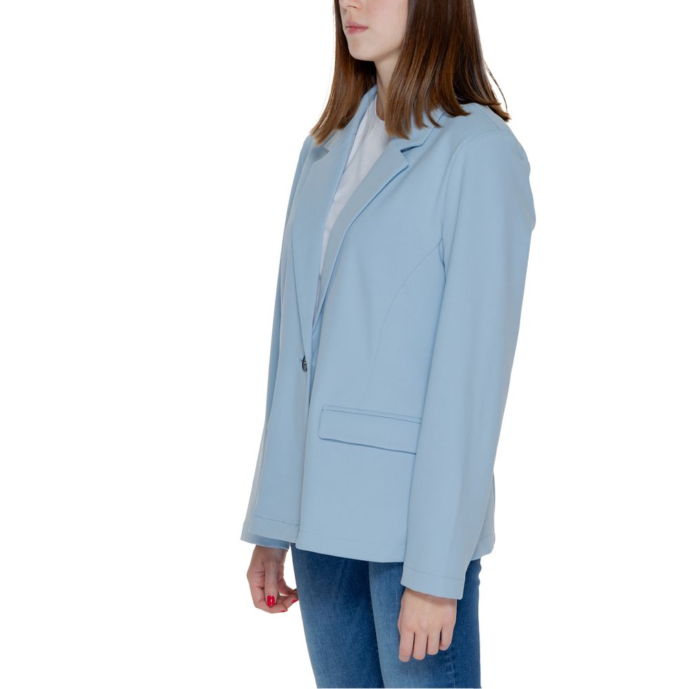 Blauer Polyester-Blazer