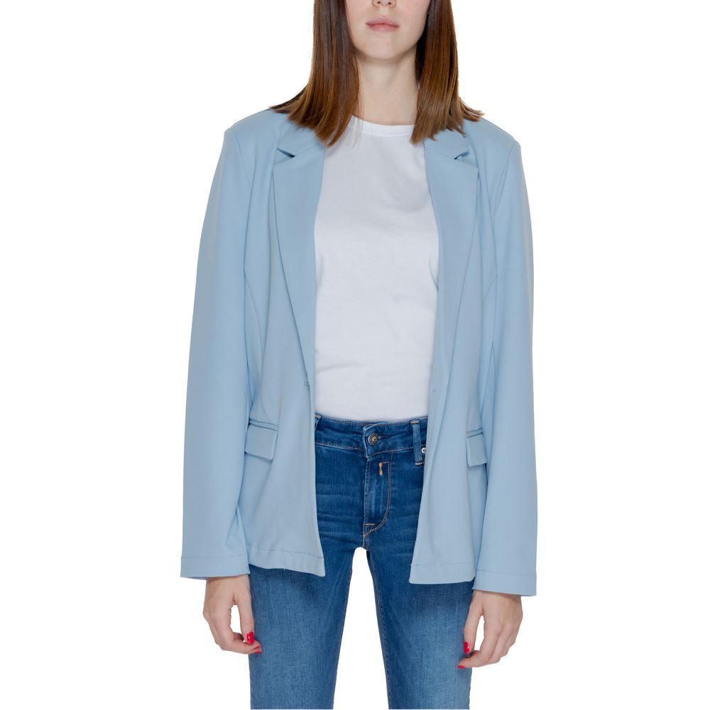 Blauer Polyester-Blazer