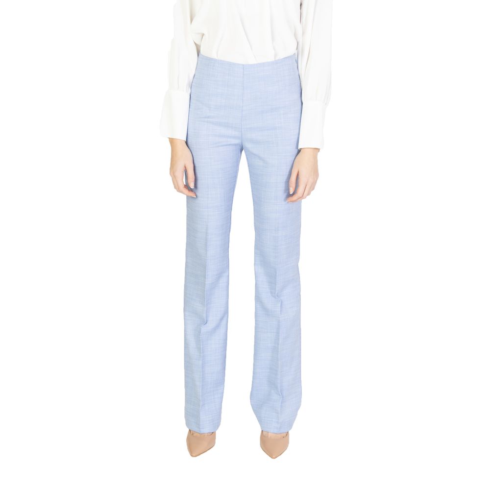 Blue Viscose Pant