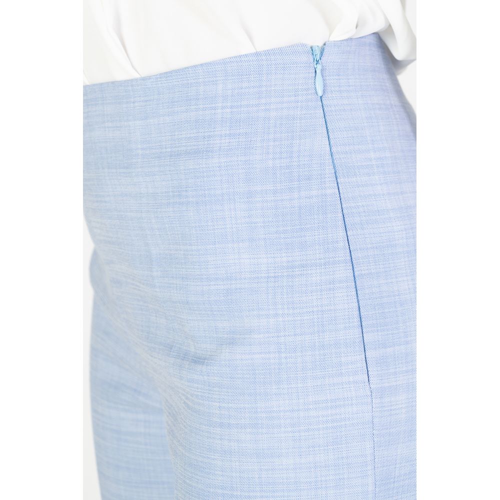 Blue Viscose Pant