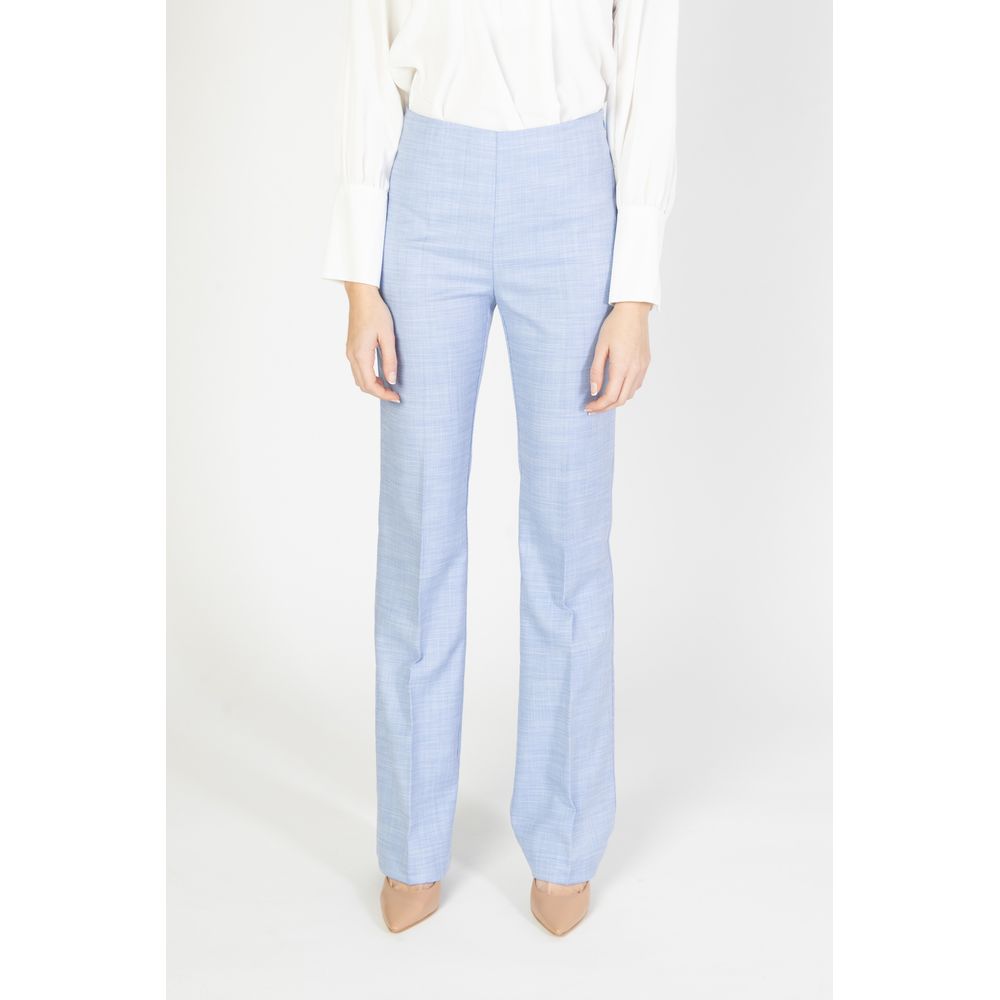 Blue Viscose Pant