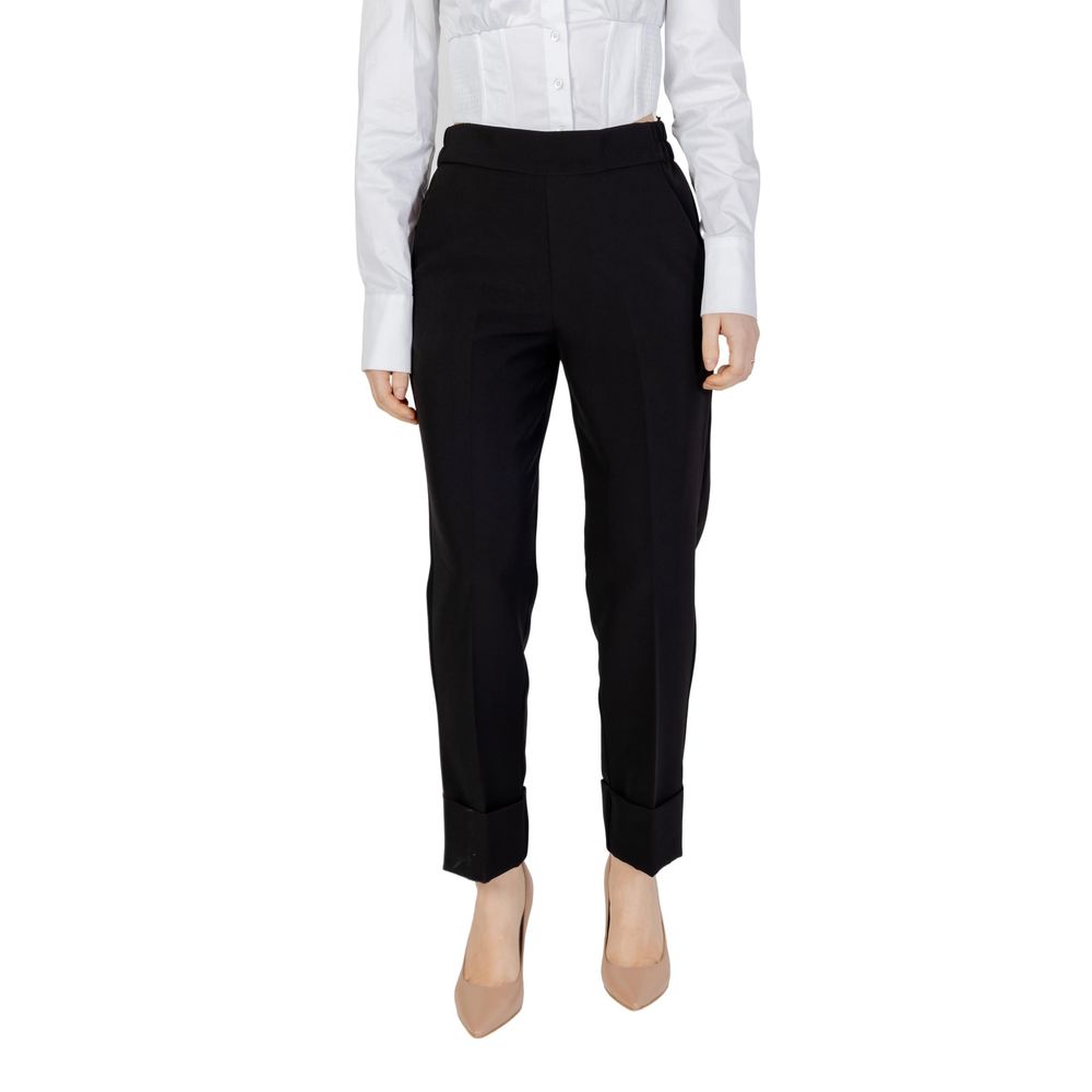 Black Polyester Pant