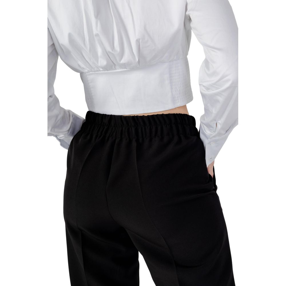 Black Polyester Pant