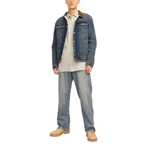 Blue Cotton Jackets & Coat