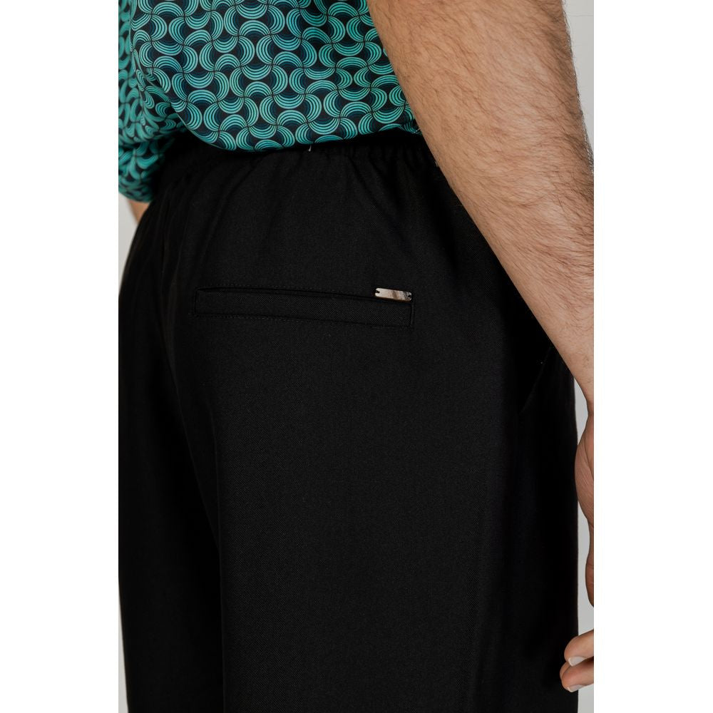 Schwarze Polyesterhose