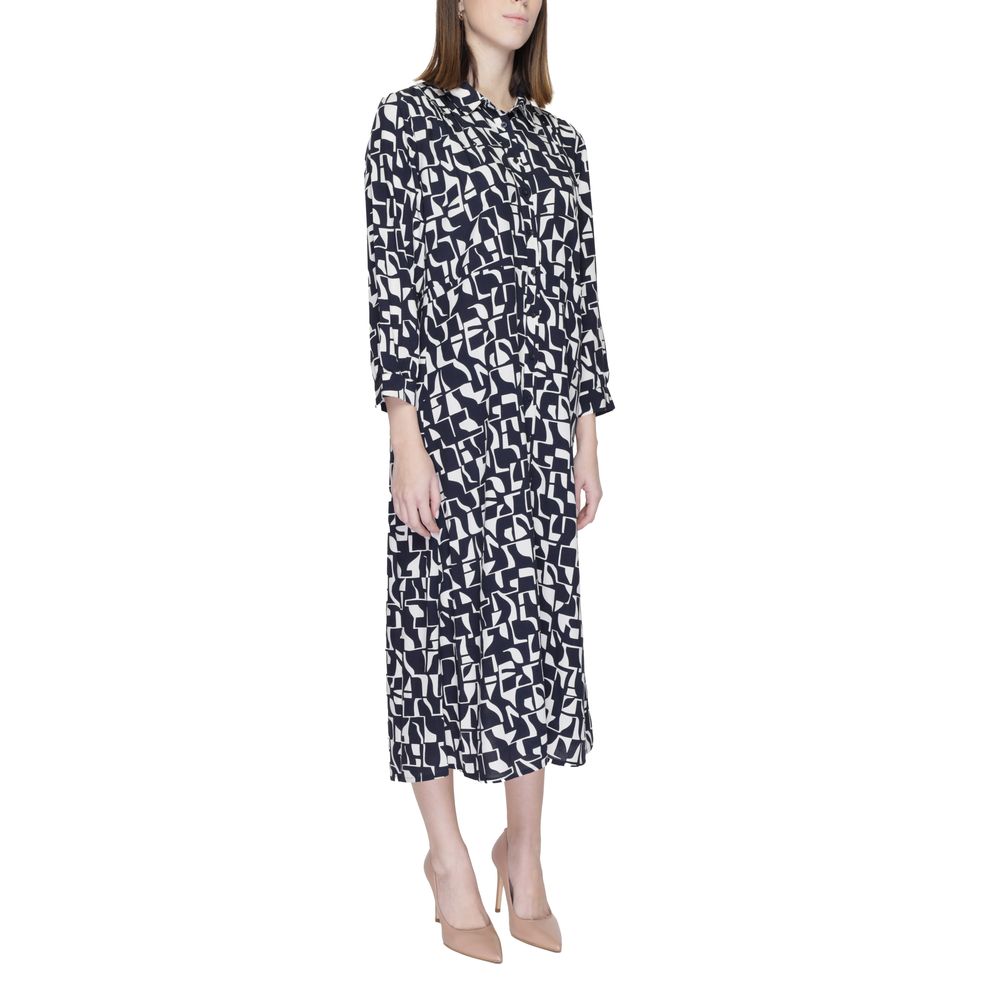 Blue Viscose Long