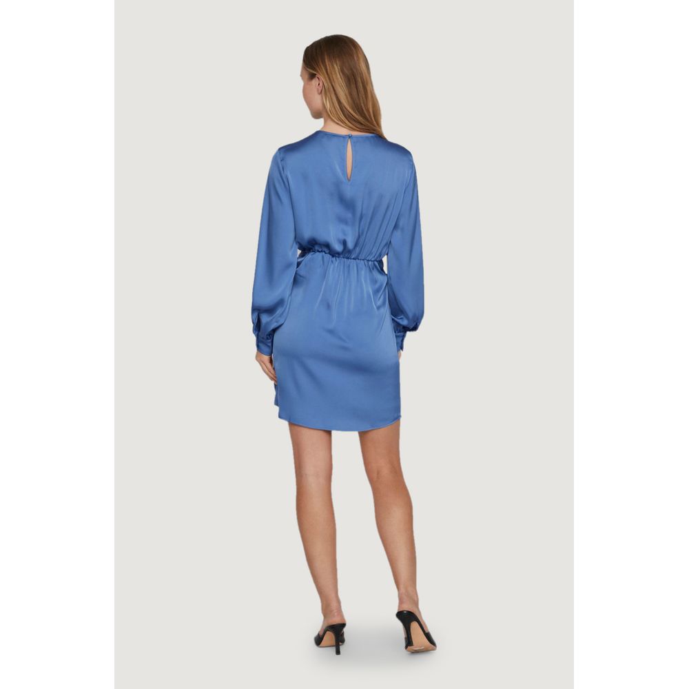 Blaue Shorts aus recyceltem Polyester