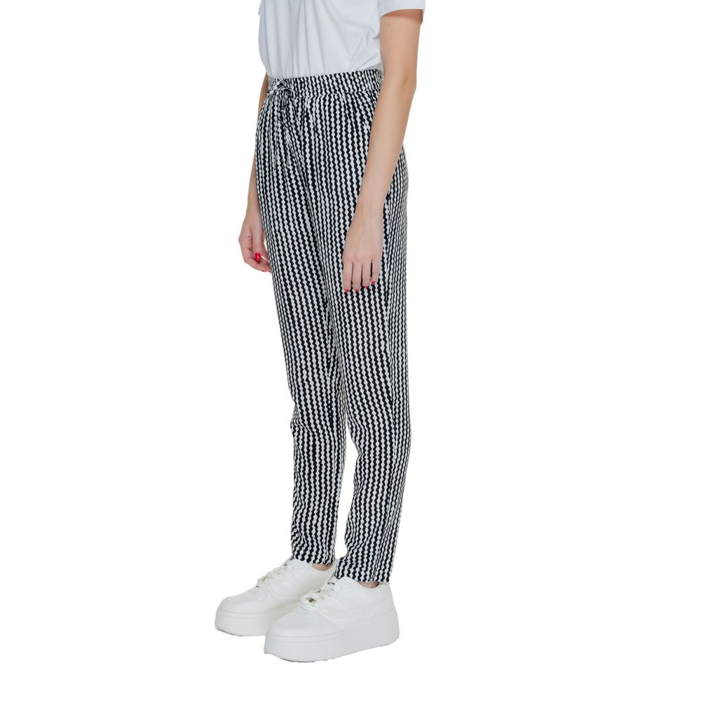 Schwarze Viskosehose