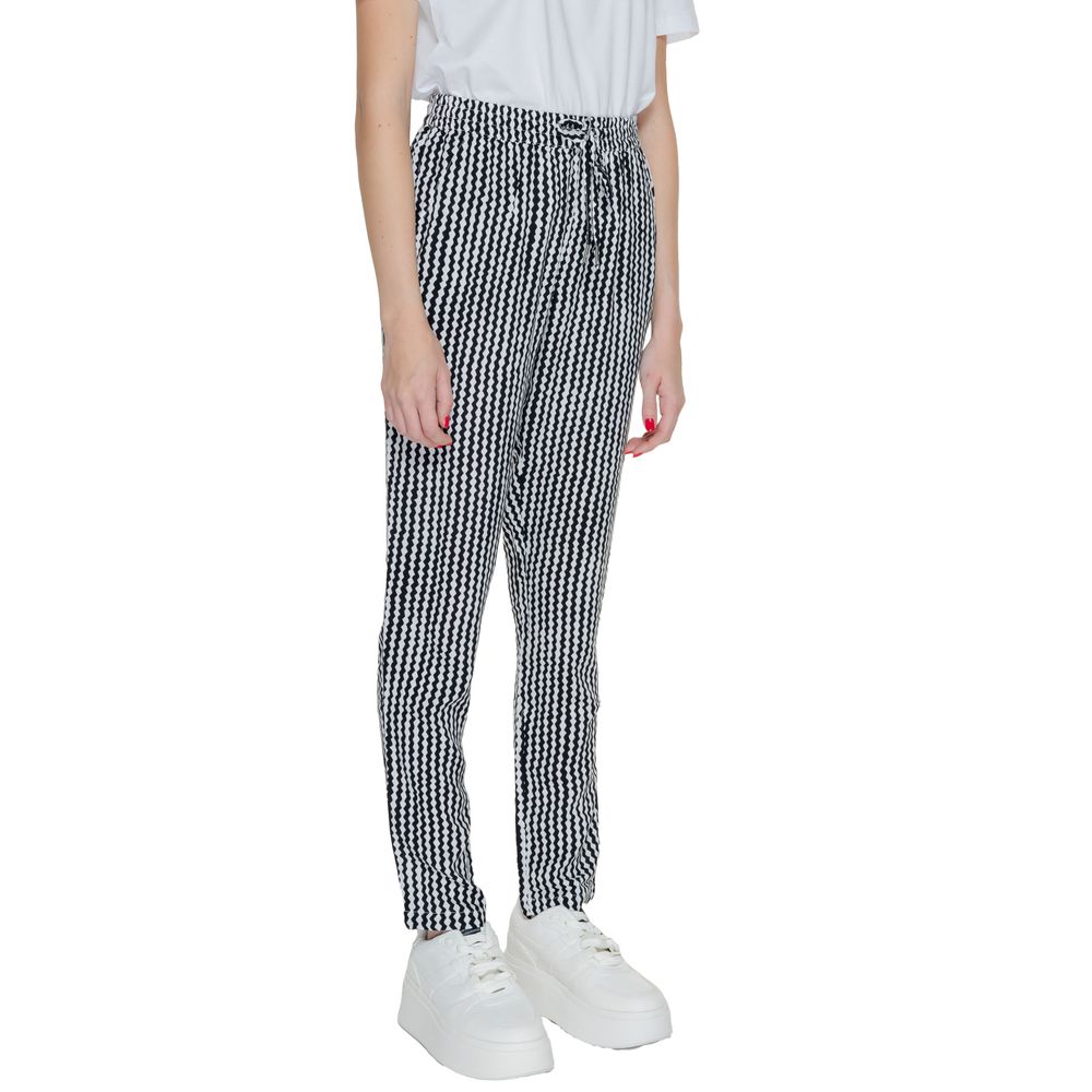 Schwarze Viskosehose