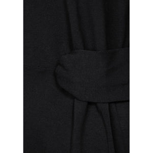 Black Cotton Midi
