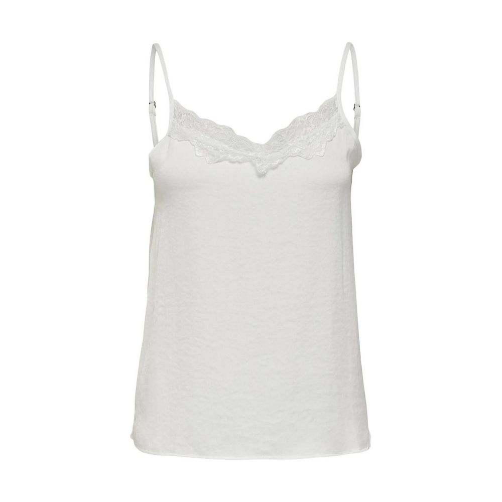 Weißes Polyester-Tanktop