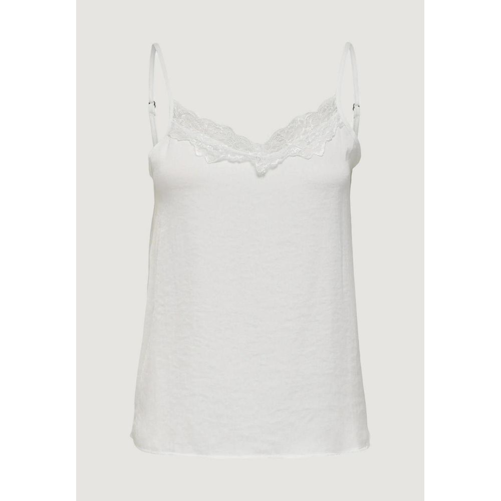 Weißes Polyester-Tanktop