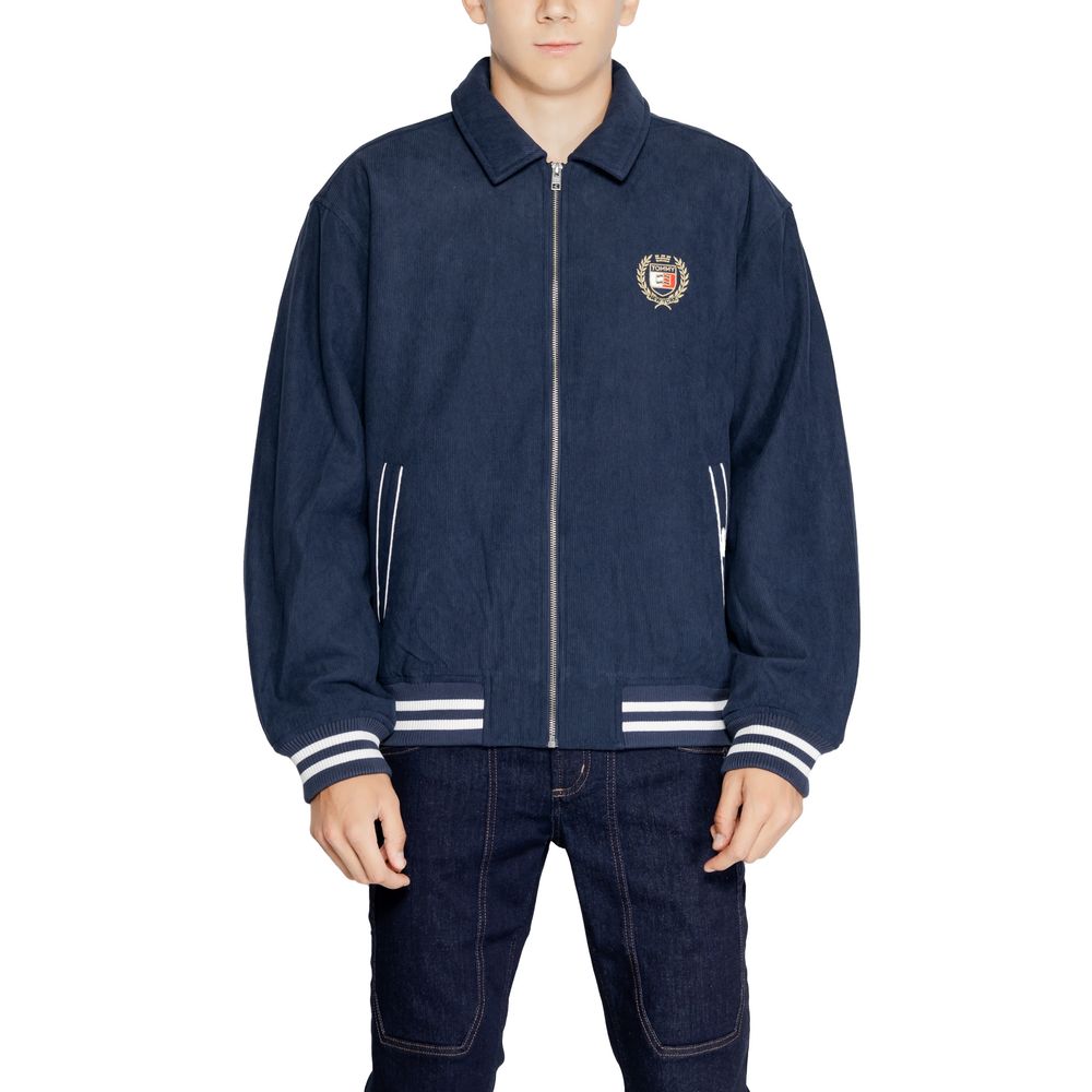 Blaue Jacken und Mäntel aus recyceltem Polyester