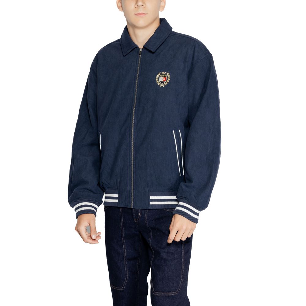 Blaue Jacken und Mäntel aus recyceltem Polyester