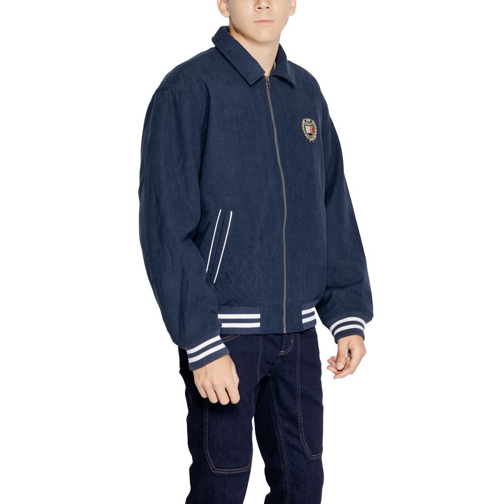 Blaue Jacken und Mäntel aus recyceltem Polyester
