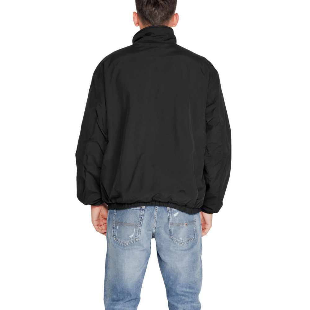 Schwarze Jacken und Mäntel aus recyceltem Polyester