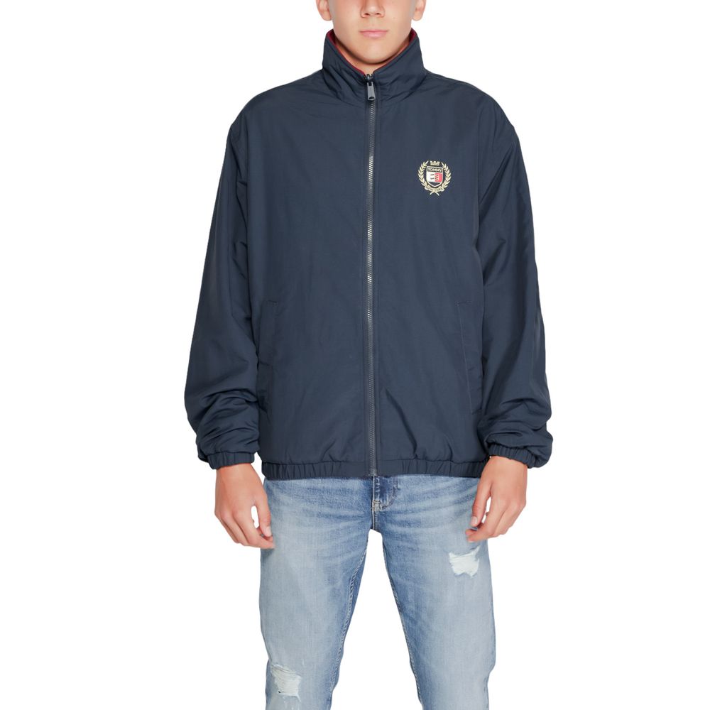Blaue Jacken und Mäntel aus recyceltem Polyester