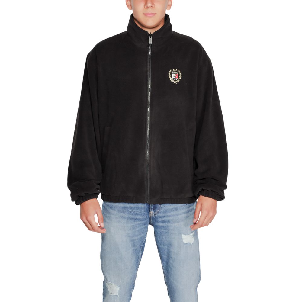 Schwarze Jacken und Mäntel aus recyceltem Polyester