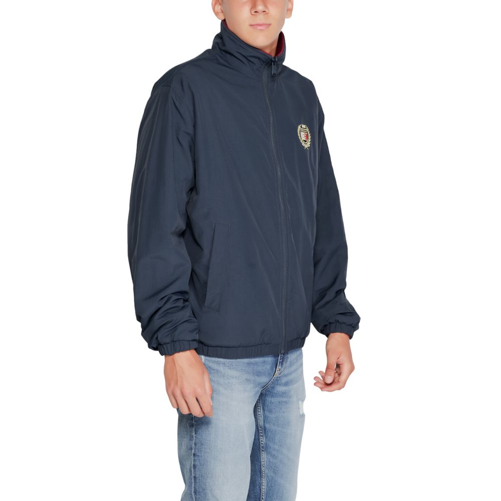 Blaue Jacken und Mäntel aus recyceltem Polyester