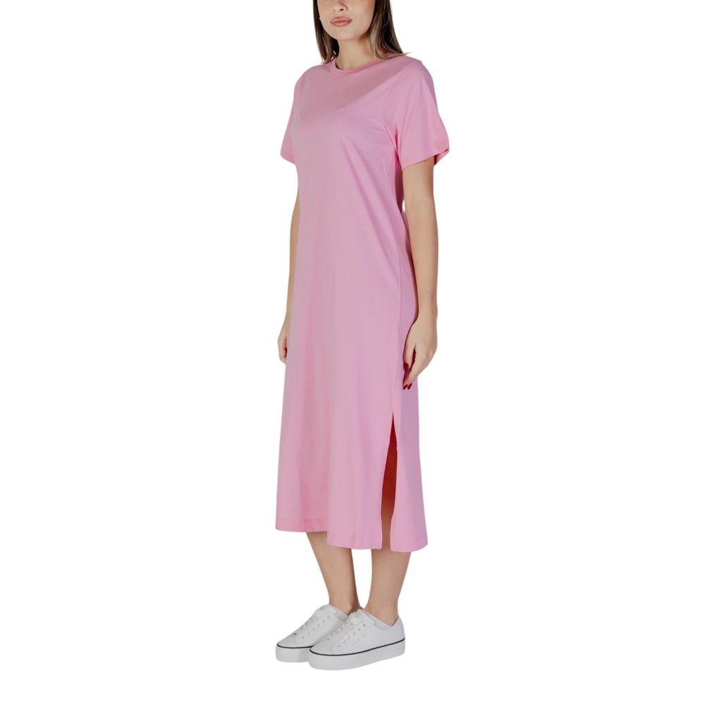 Multicolor Cotton Midi