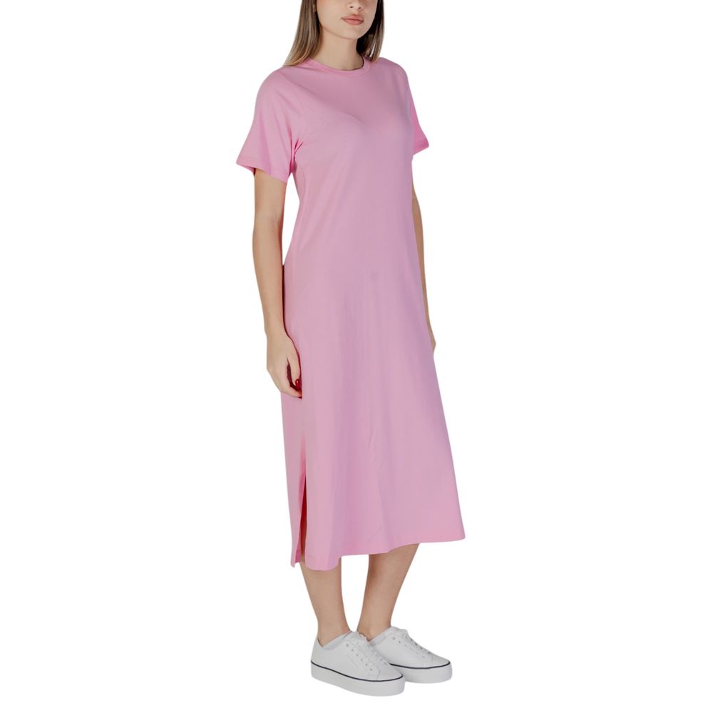 Multicolor Cotton Midi