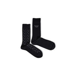 Schwarze Baumwollsocke