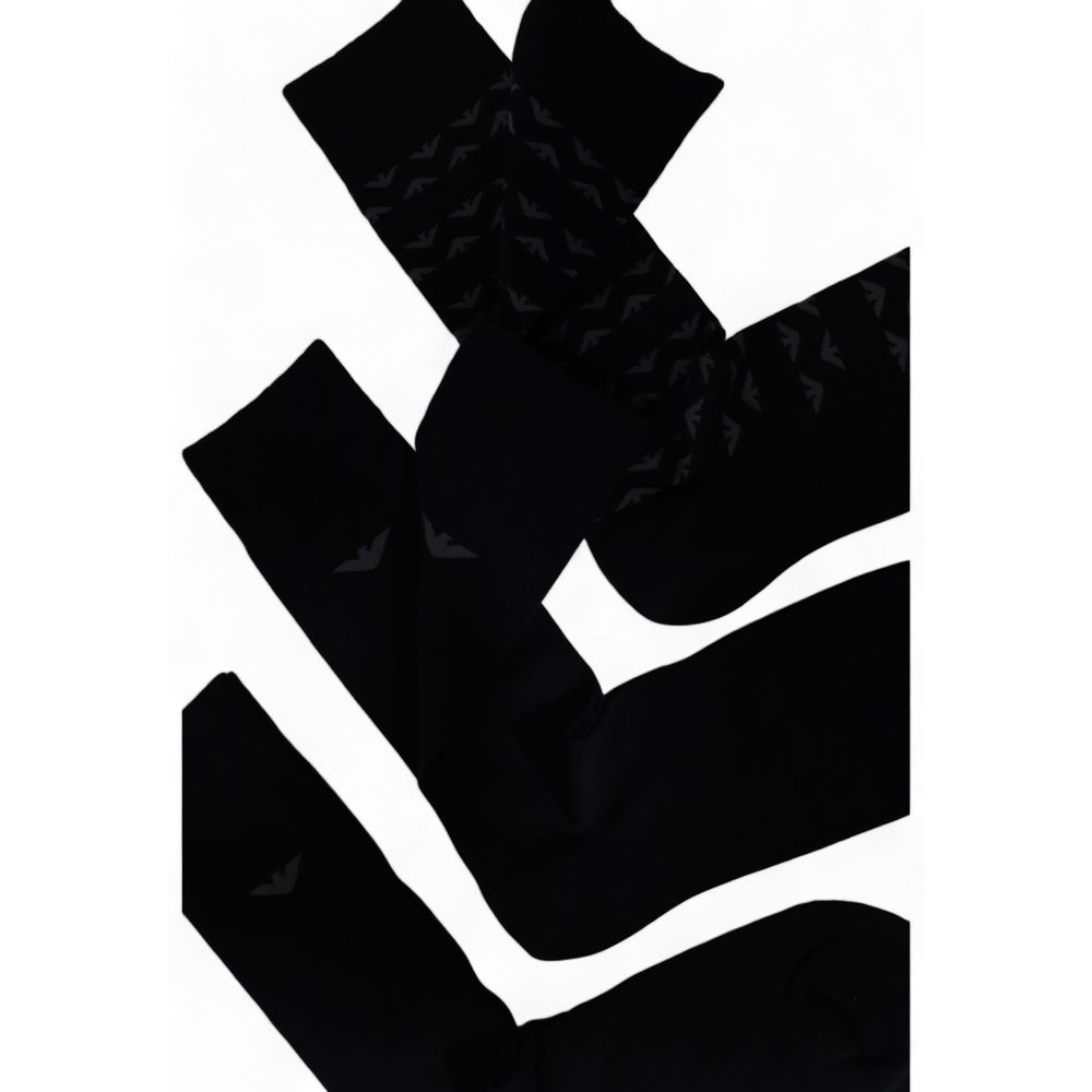 Schwarze Baumwollsocke