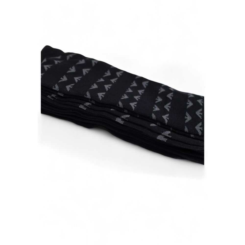 Schwarze Baumwollsocke