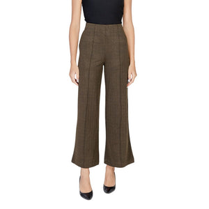 Green Polyester Pant