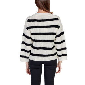Cremefarbener Marabu-Pullover
