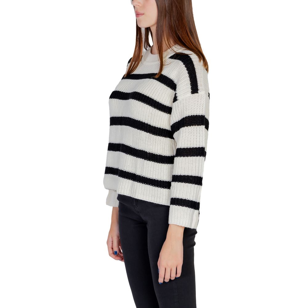 Cremefarbener Marabu-Pullover