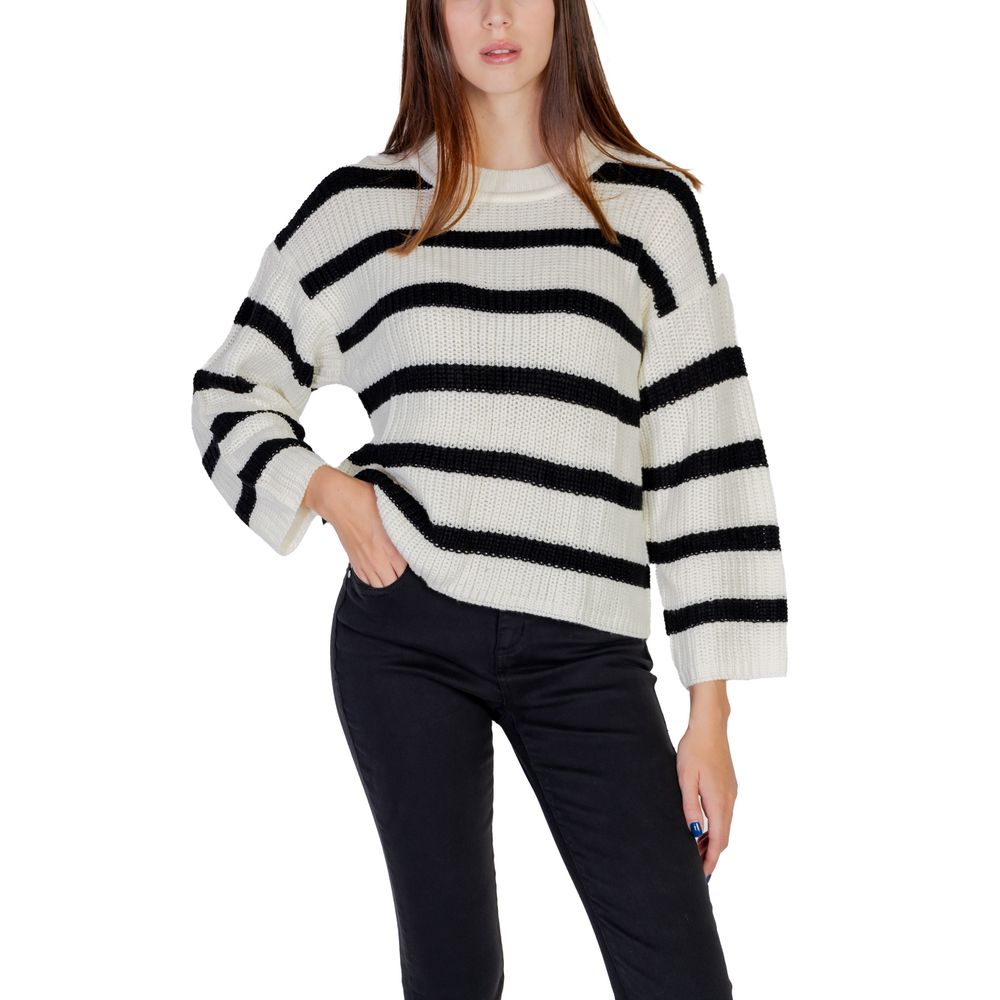 Cremefarbener Marabu-Pullover