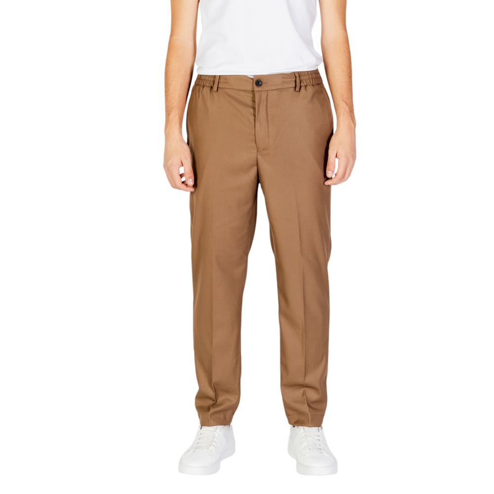 Beige Polyesterhose
