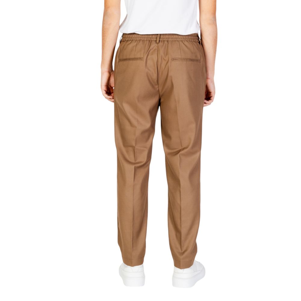 Beige Polyesterhose
