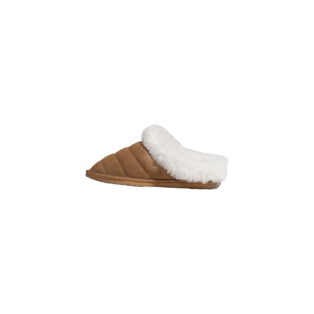Braune Wildleder-Slipper