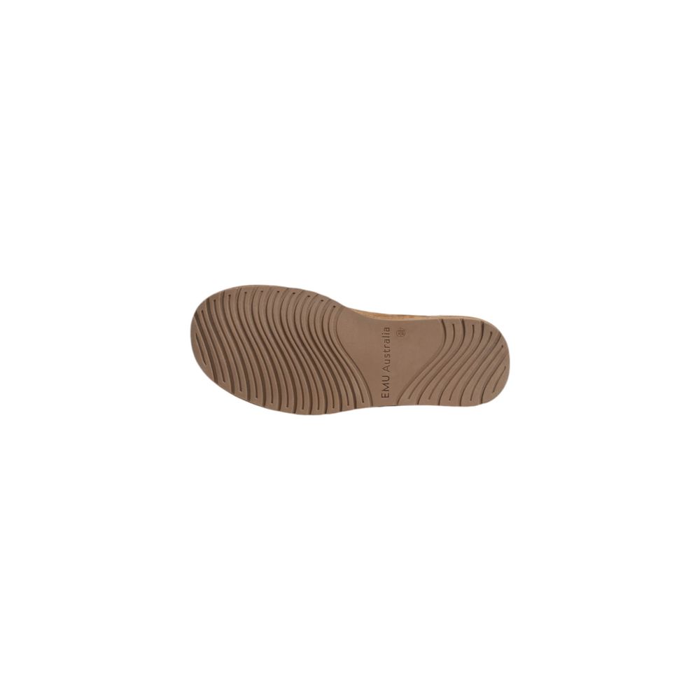 Braune Wildleder-Slipper
