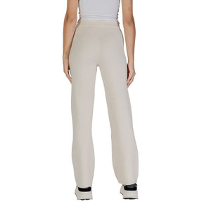 Cremefarbene Viskosehose